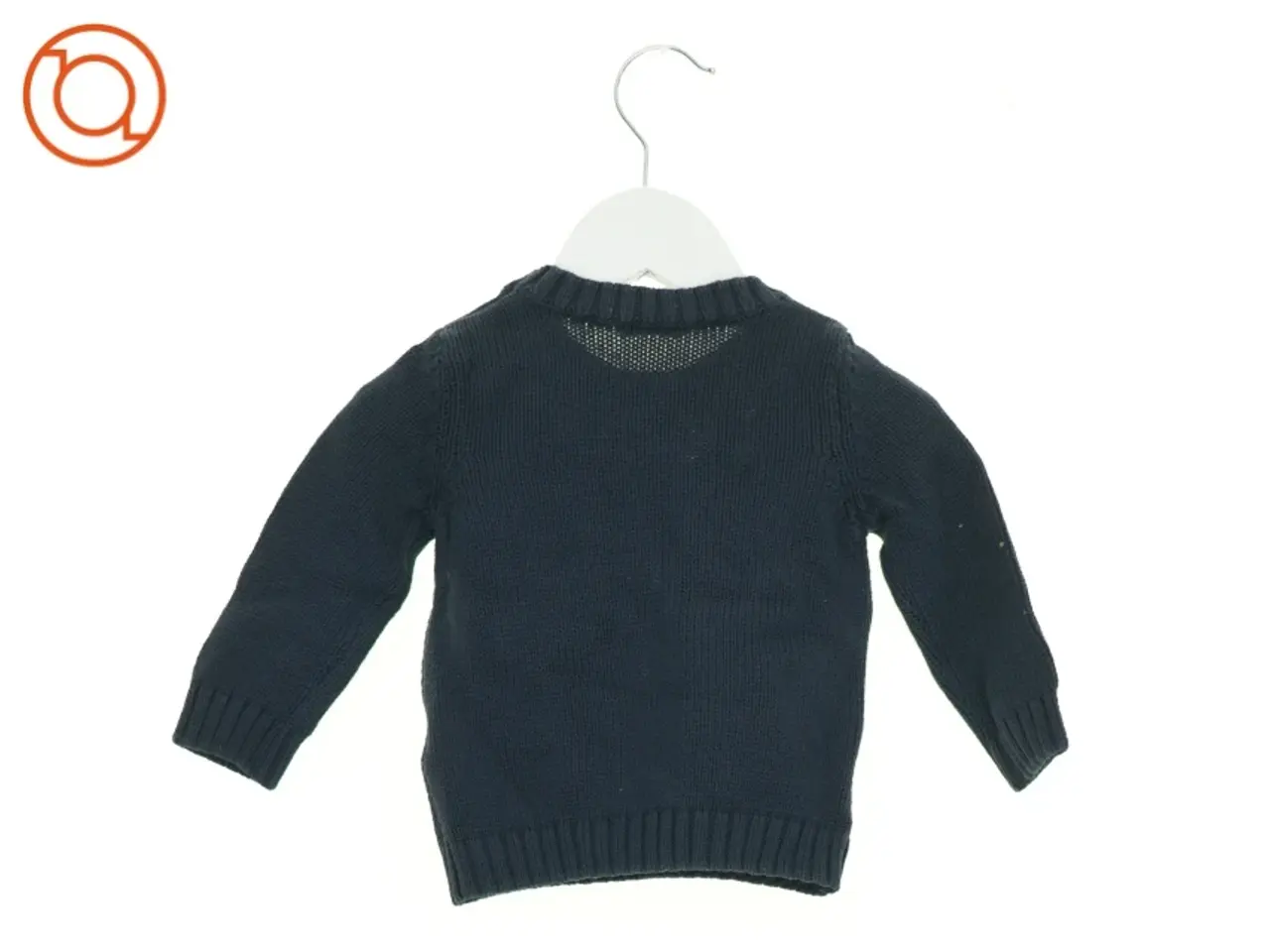 Billede 2 - Strik Sweater Trøje 100% bomuld fra Benetton (str. 74 cm)