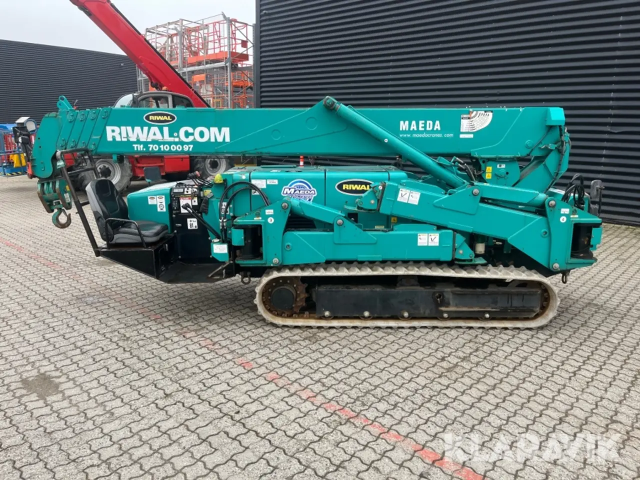 Billede 5 - Bæltekran Maeda MC405CRME 16.8meter