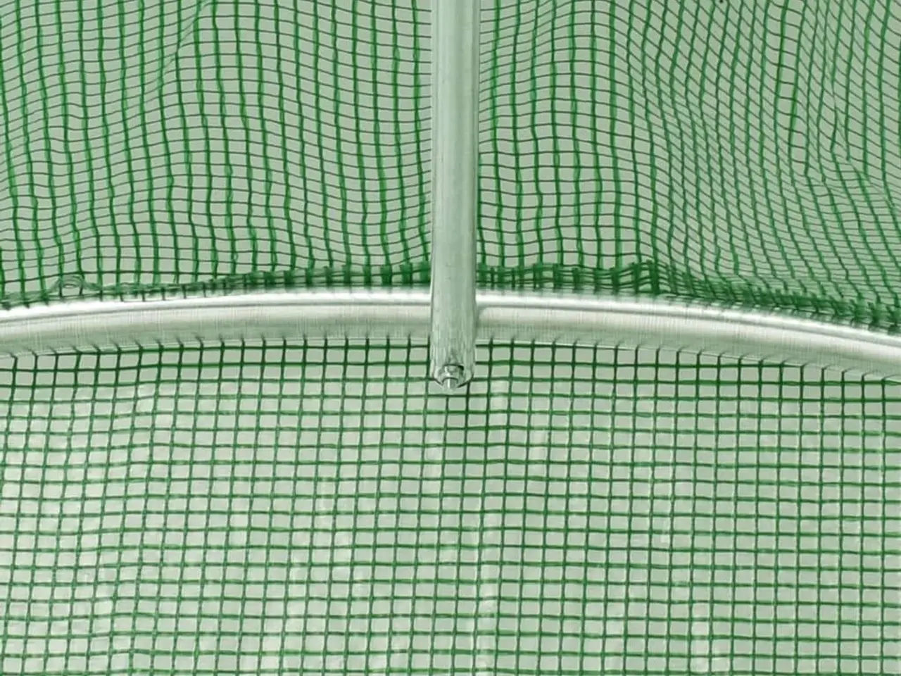 Billede 3 - Drivhus 18 m² - 600 × 300 × 200 cm, grønt PE-net og galvaniseret stål