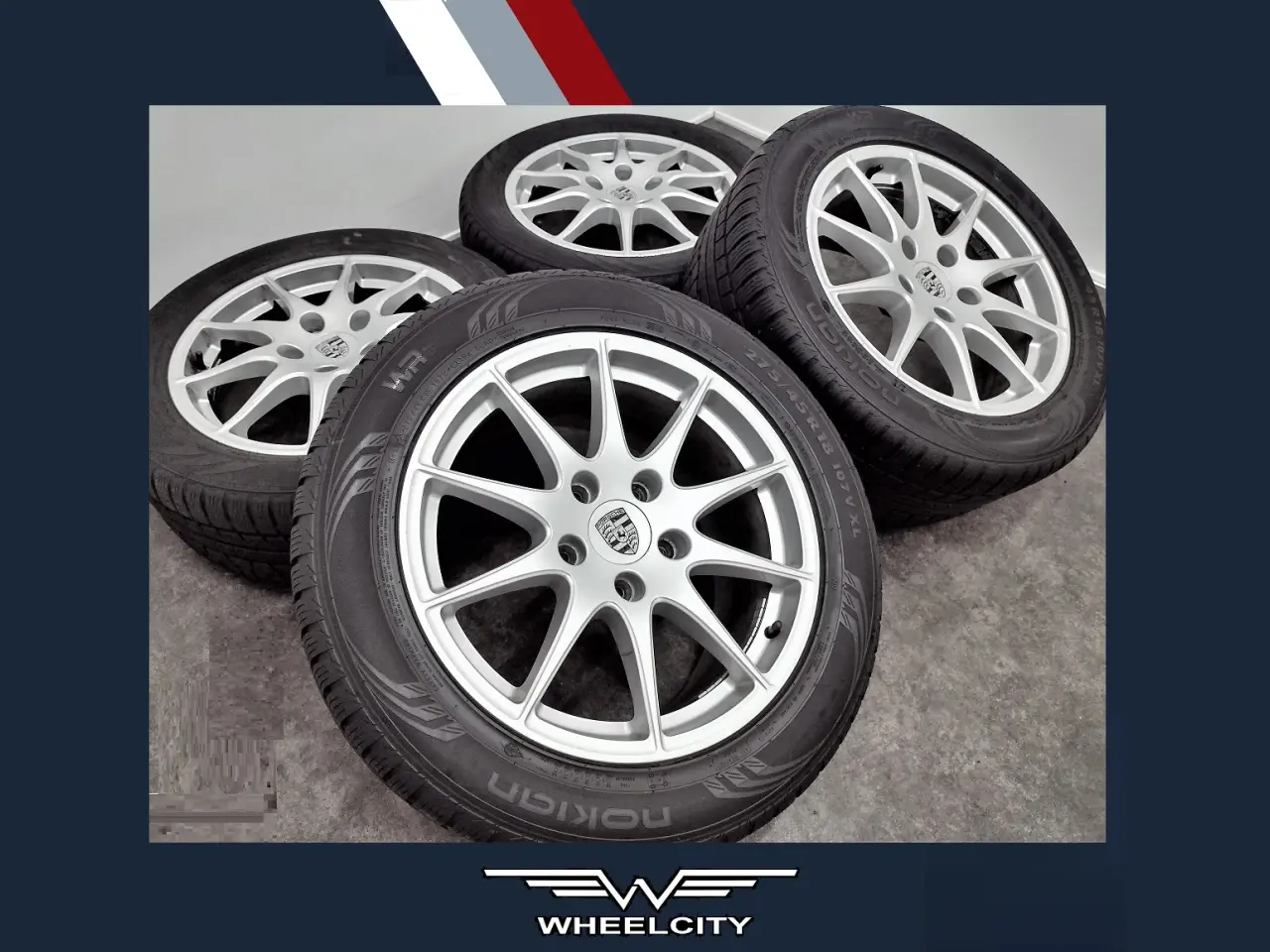 Billede 1 - 5x130 18" ET59/53 PORSCHE PANAMERA vintersæt
