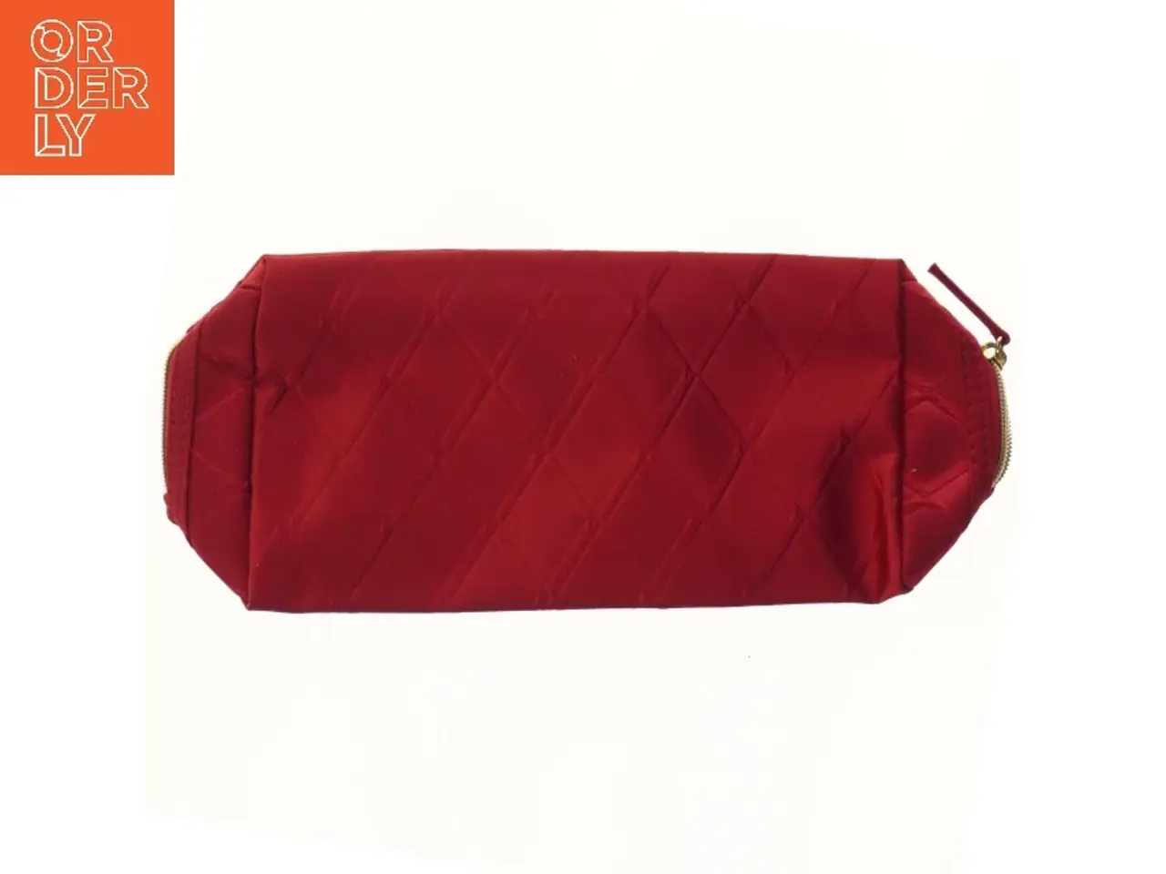 Billede 1 - Rød kosmetikpung (str. 27x11 cm)