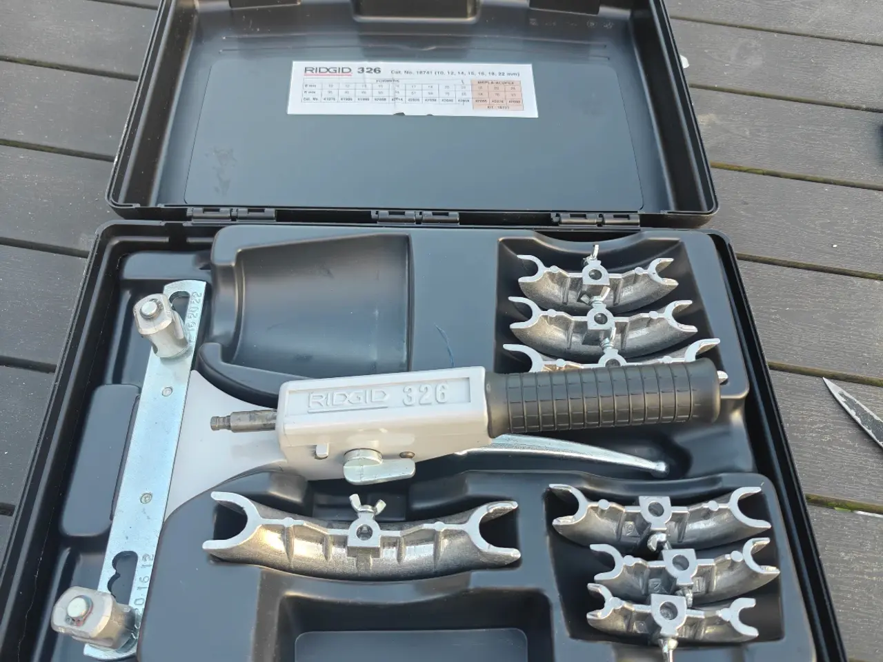 Billede 1 - Ridgid 326 rørbukker