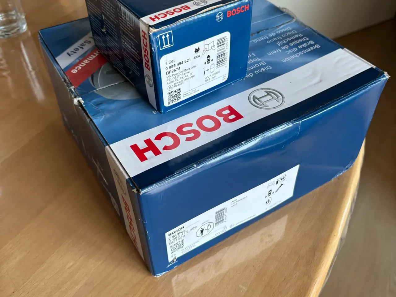 Billede 1 - Nye Bagbremser Bosch Vw