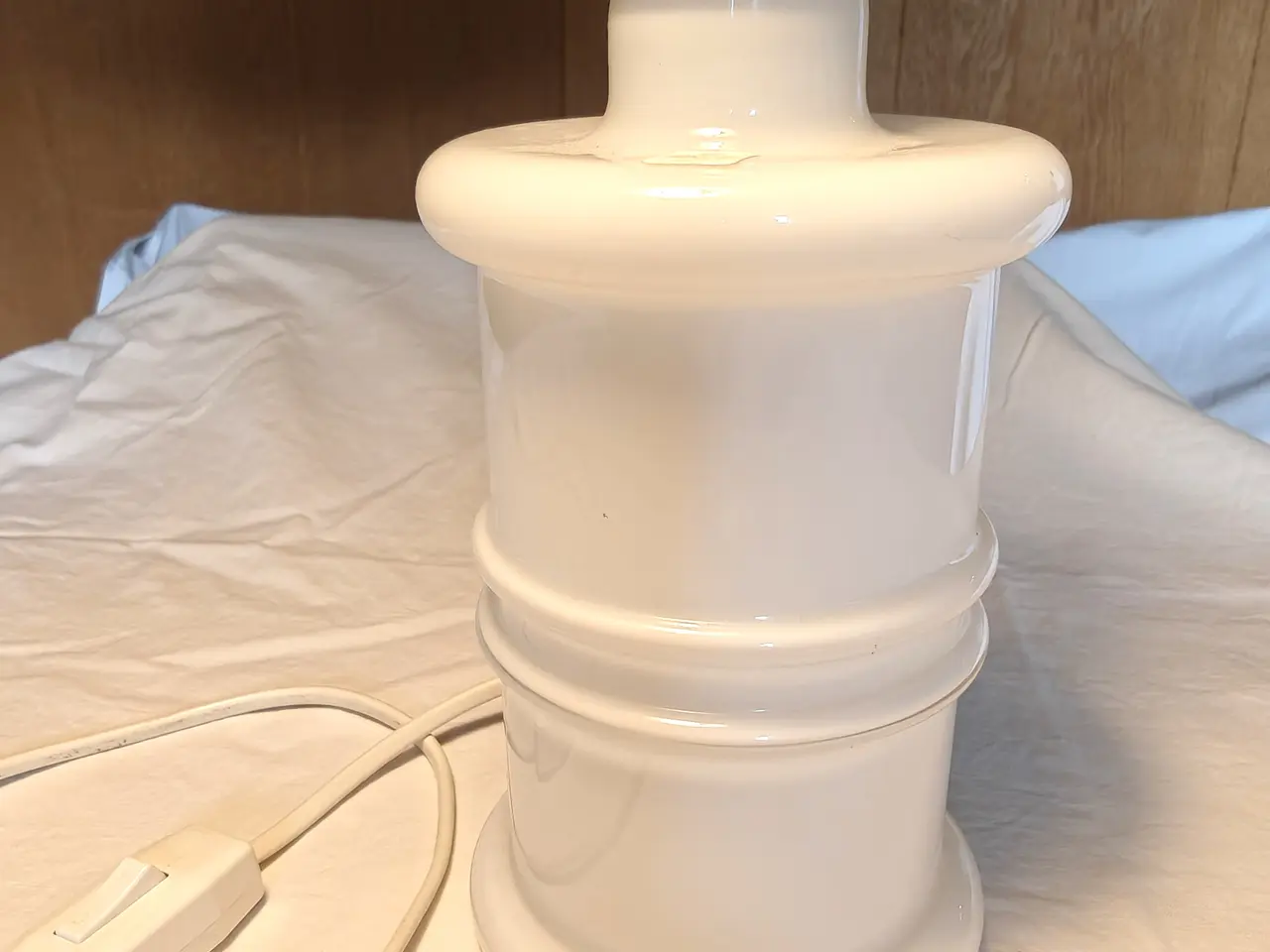 Billede 2 - Apoteker bordlampe fra Holmegaard Glasværk mini