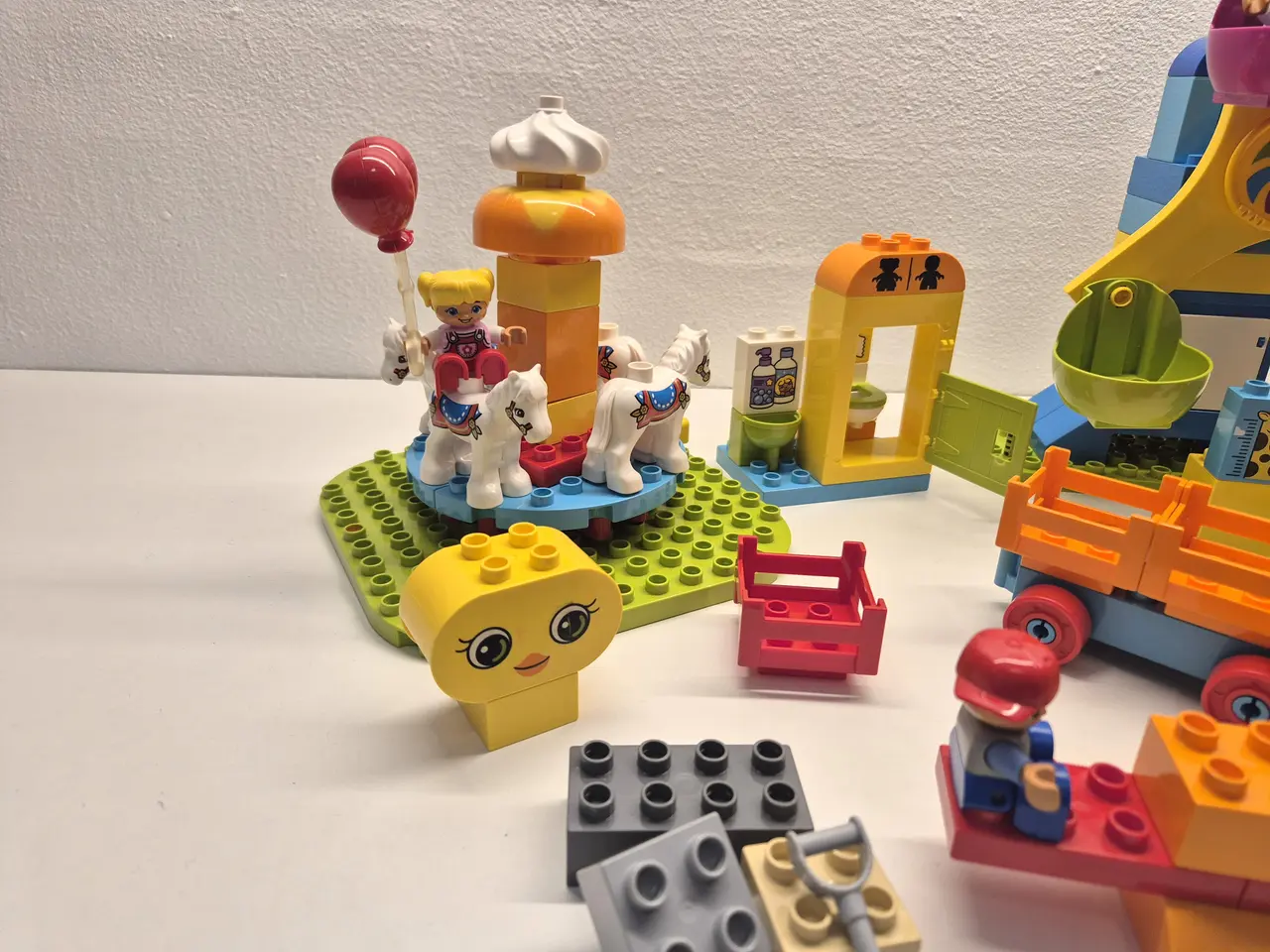 Billede 4 - Duplo Stor Forlystelsespark med Pariserhjul,