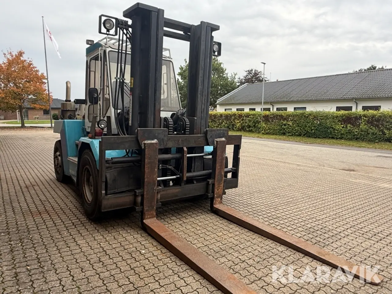 Billede 7 - Gaffeltruck SMV 15-1200 15.000 kg med vendbart styr