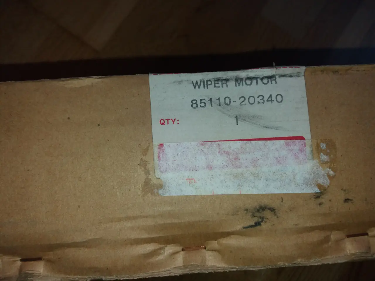 Billede 3 - Viskermotor bag Toyota Corona AT 150