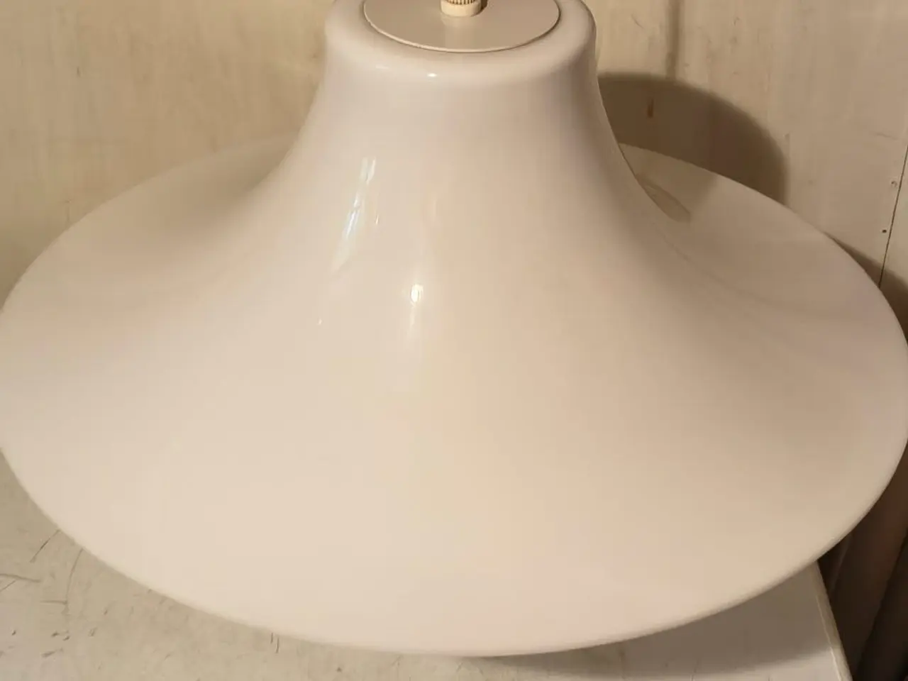 Billede 3 - fin hvid arkyl lampe kender den ikke men flot