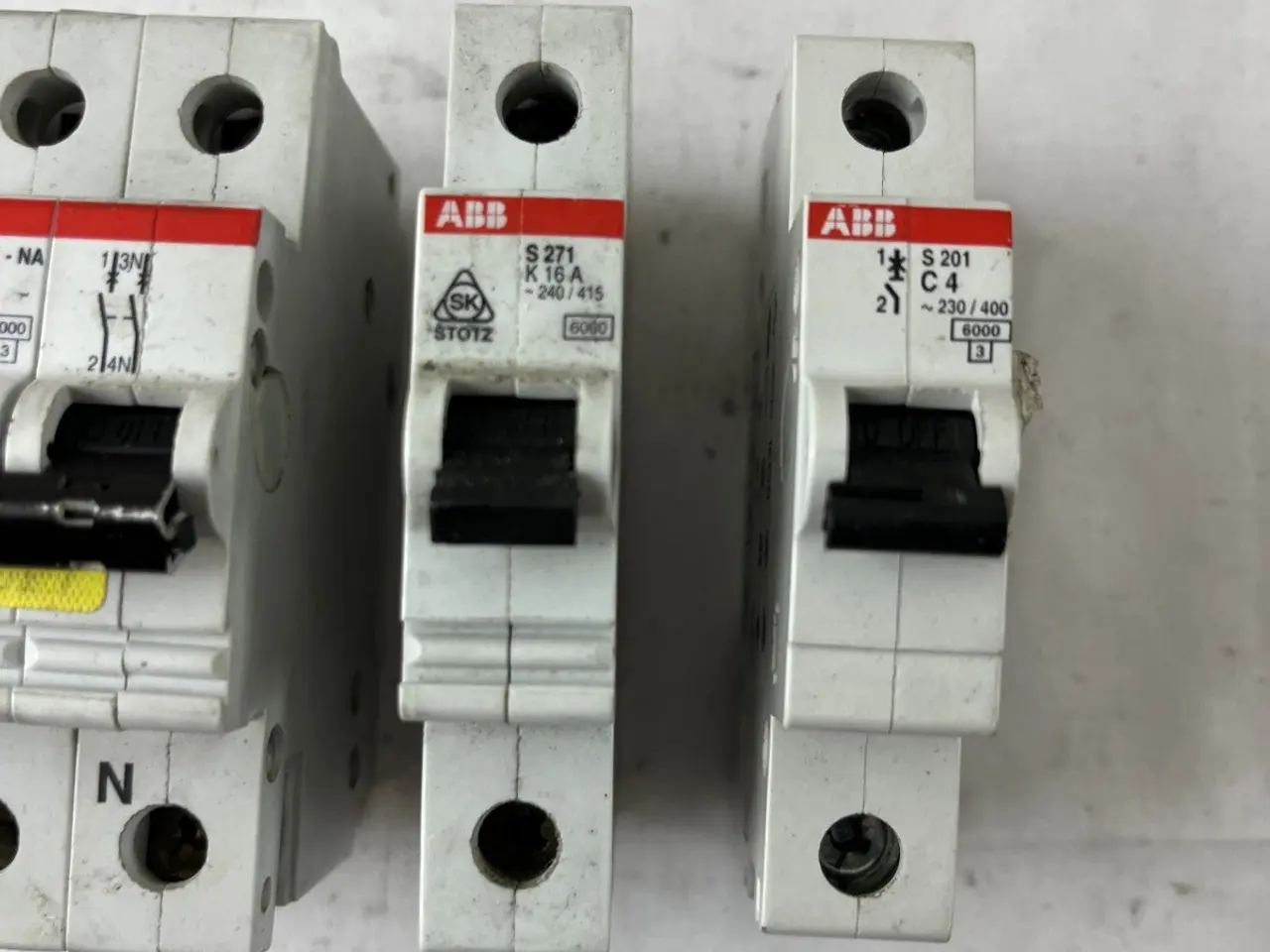 Billede 5 - ABB S261-NA B6 S271 K16A S201 C4 automatsikring