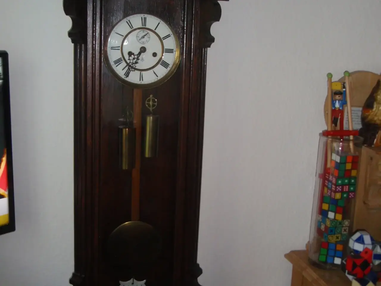 Billede 3 - Gl .Gustav Becker lod ur.