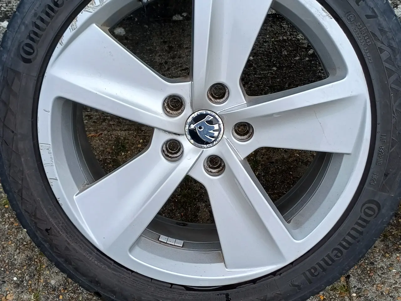 Billede 2 - 17" originale Skoda fælge