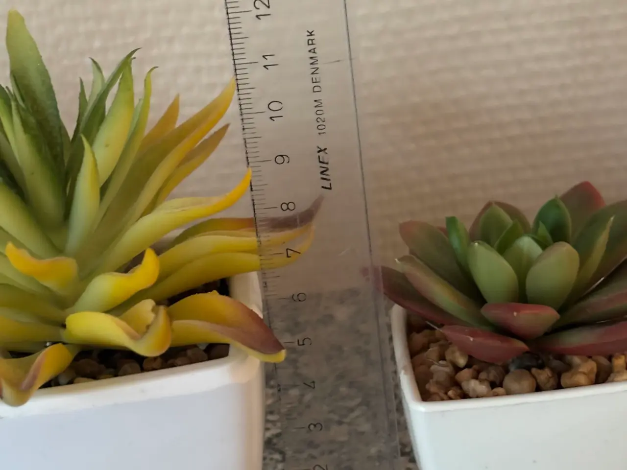 Billede 13 - 4 små plastik planter 