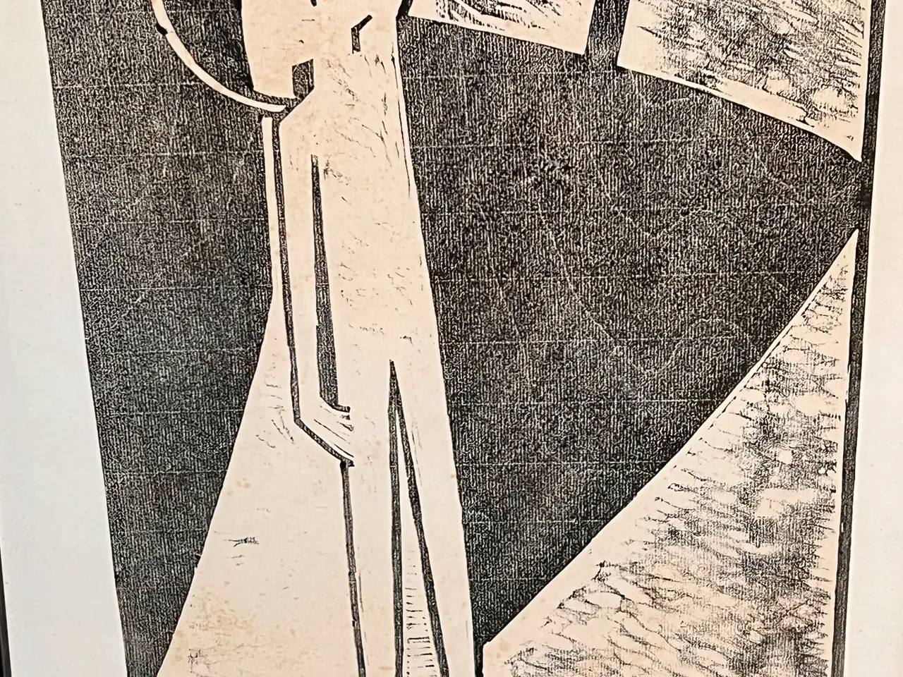 Billede 2 - Grafisk originalt kunsttryk i sort/hvid