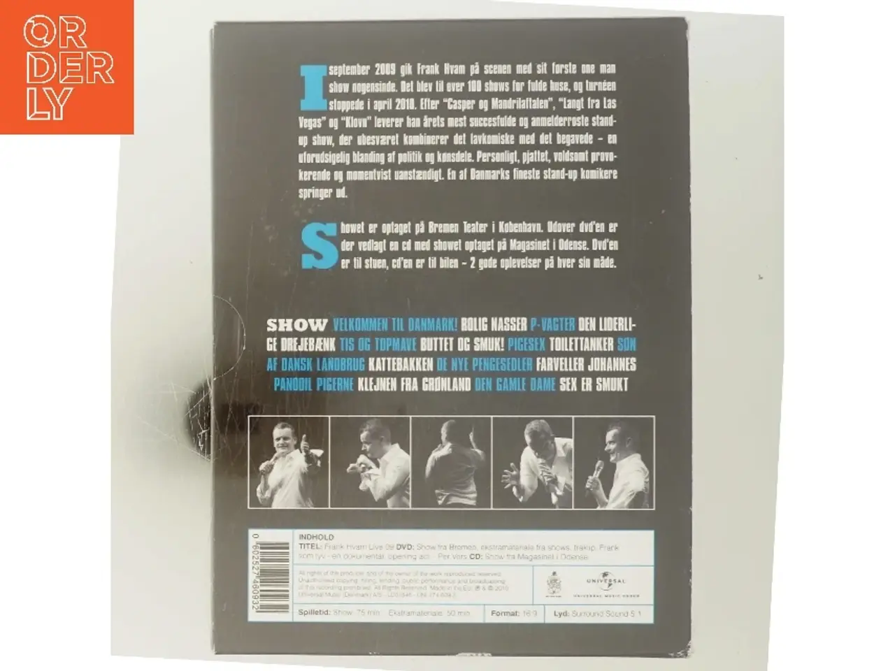 Billede 3 - Live 09, Frank Hvam med Frank Hvam (DVD)