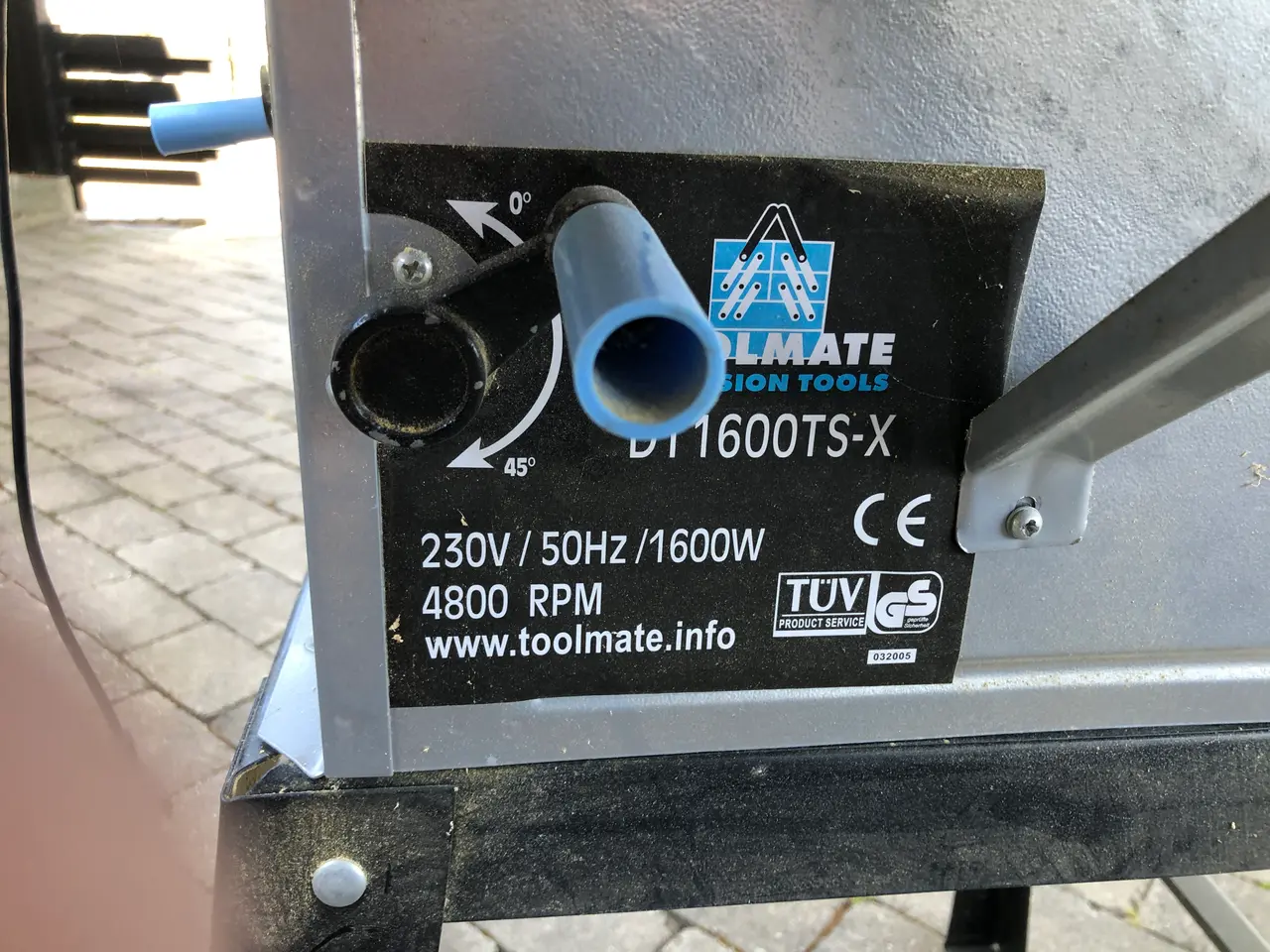 Billede 9 - Toolmate DT1600TS-X bordrundsav
