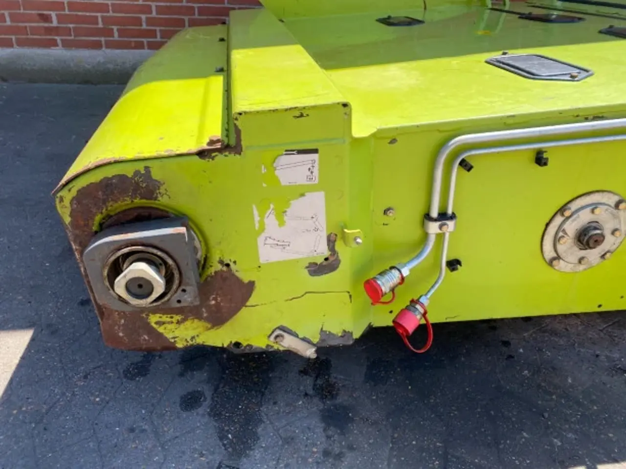Billede 7 - Claas Lexion 580 Indføringskanal