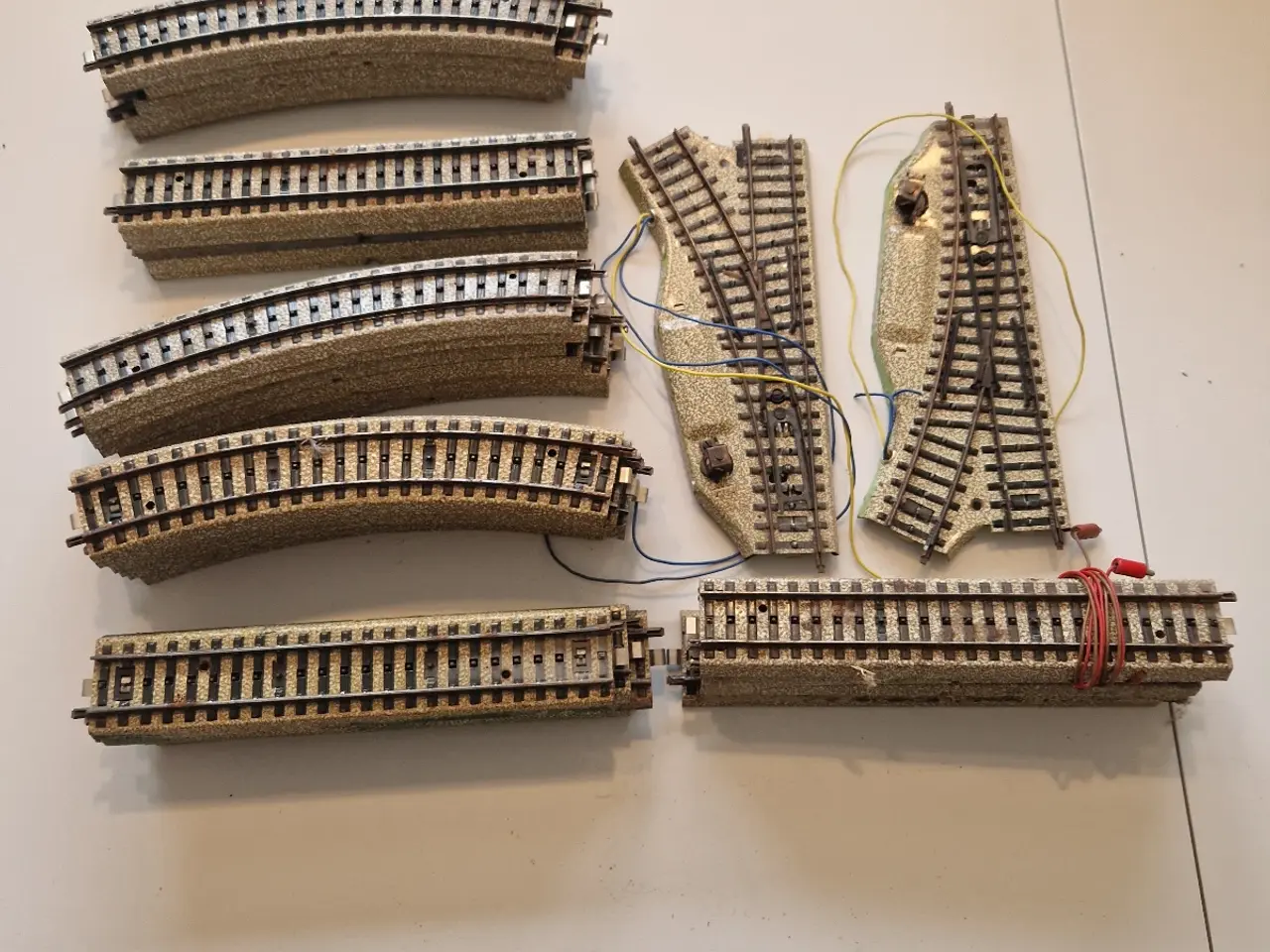 Billede 1 - Märklin metalskinner 50 stk
