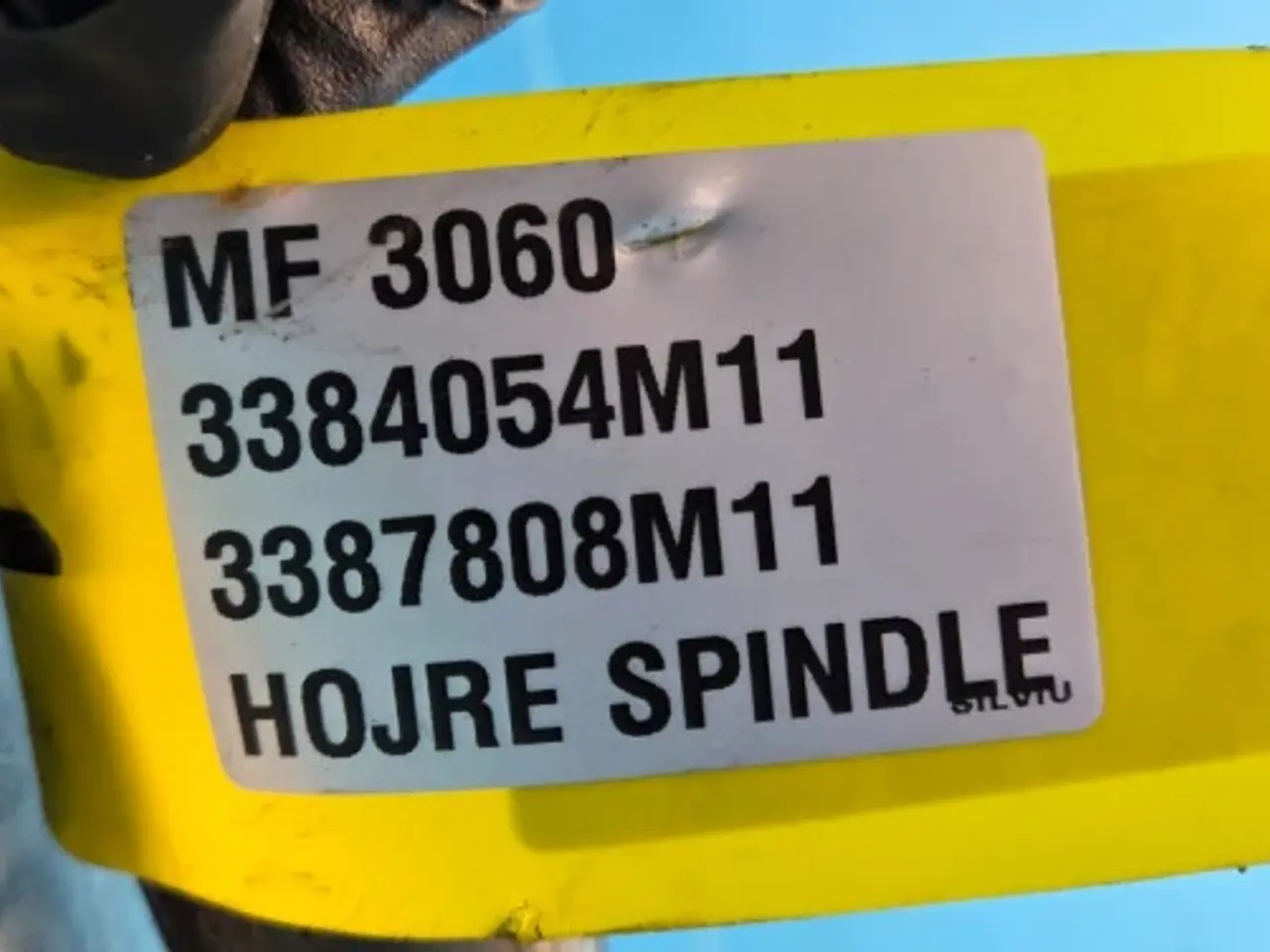 Billede 6 - Massey Ferguson 3060 Spindel R. 3384054M11