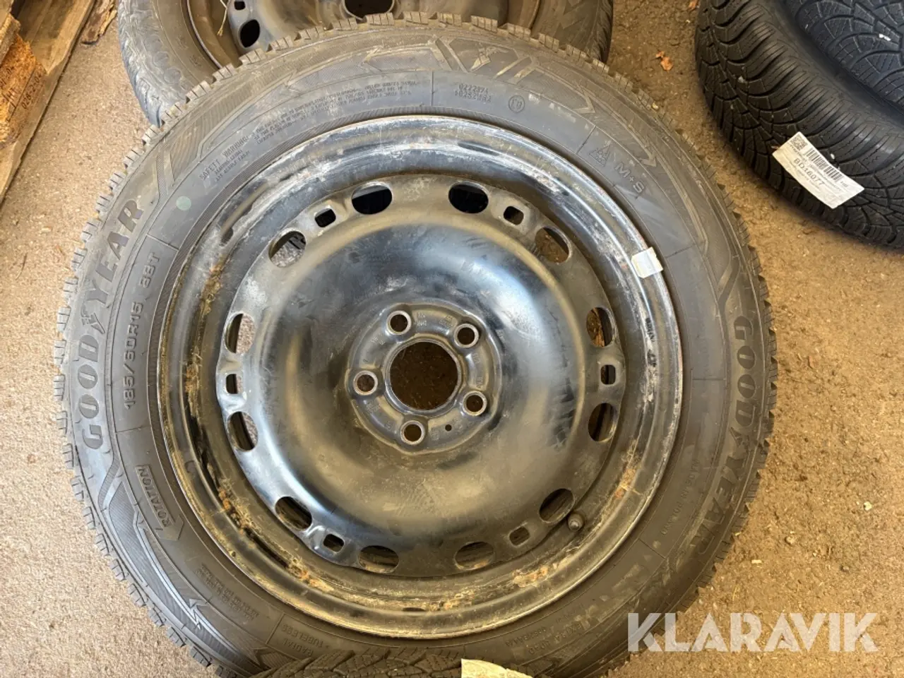 Billede 5 - Dæk på fælge Goodyear Ultragrip