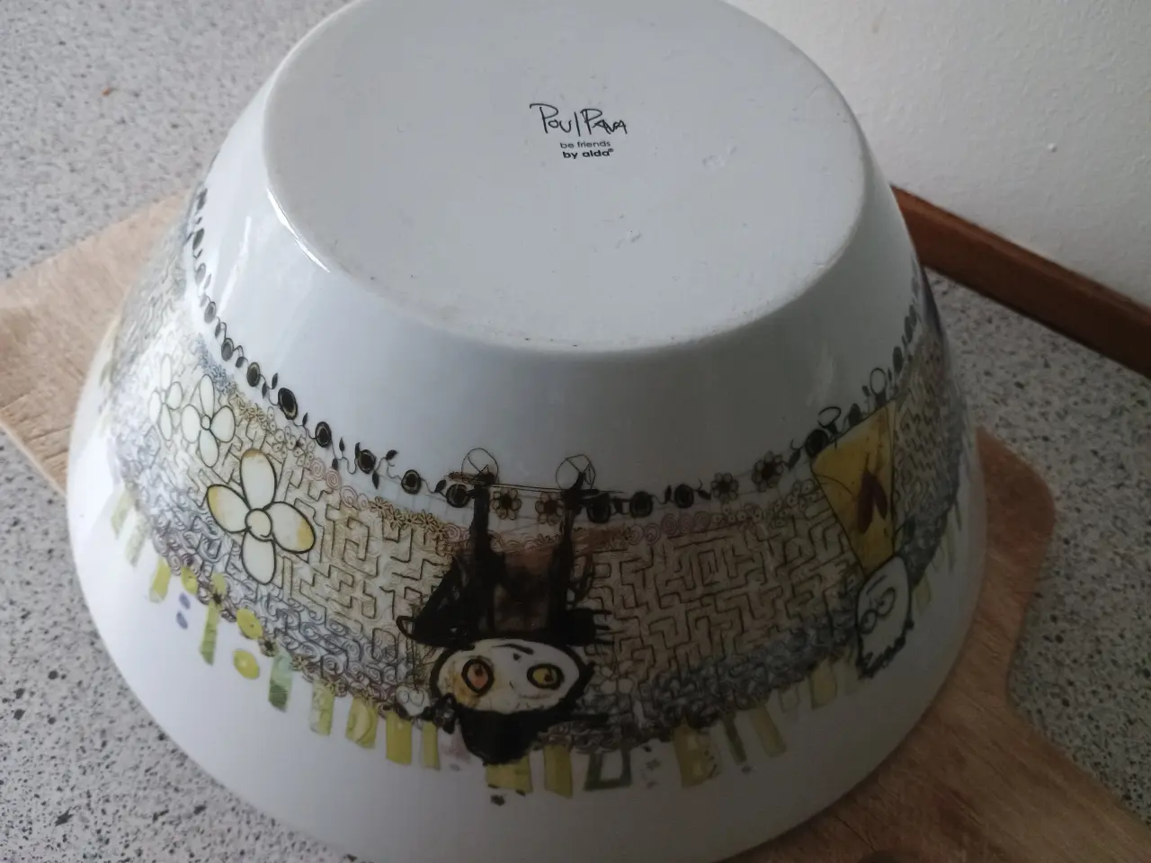 Billede 2 - Poul Pava stor skål med motiver