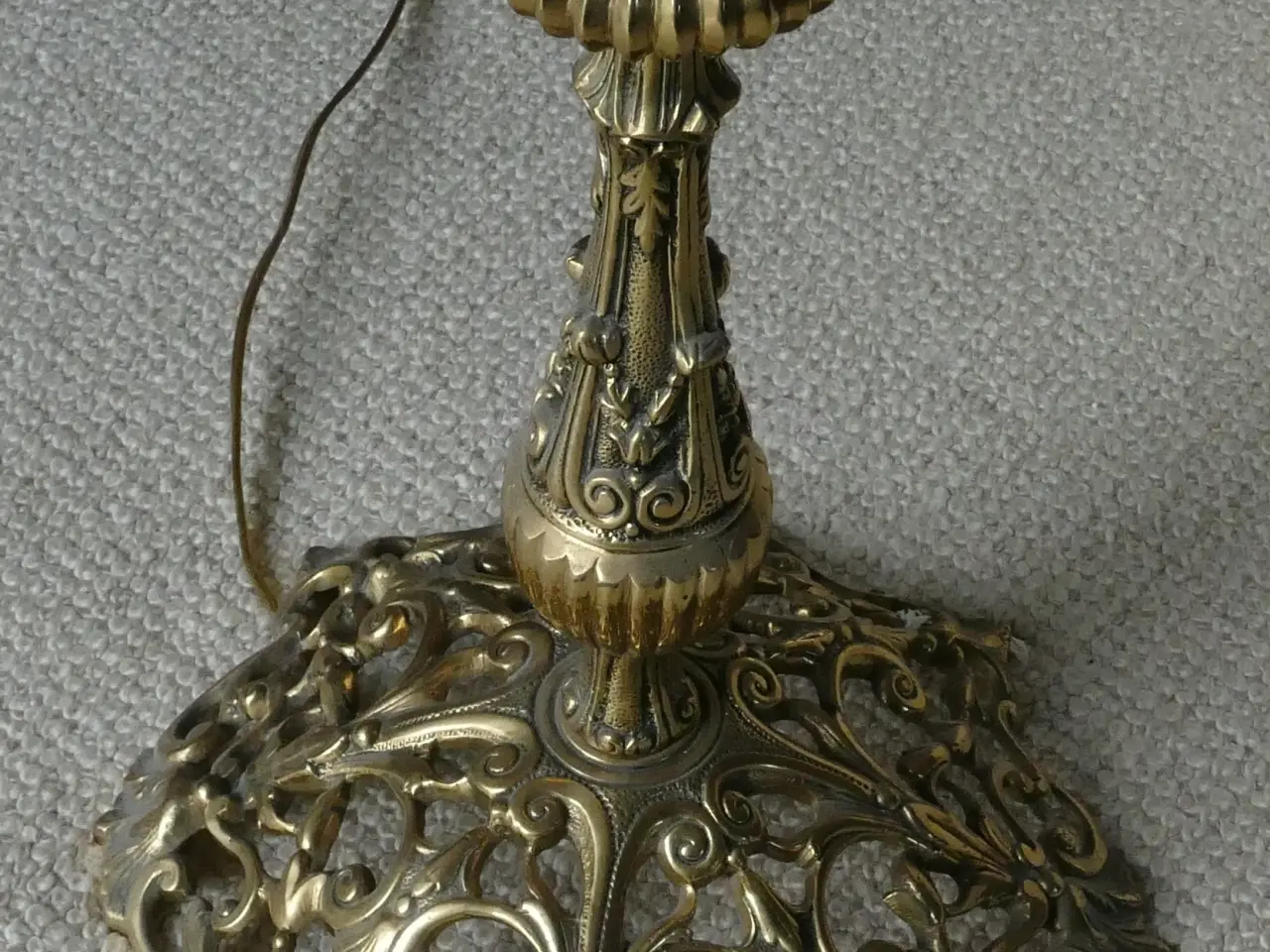 Billede 7 - Antik Bronze Standerlampe