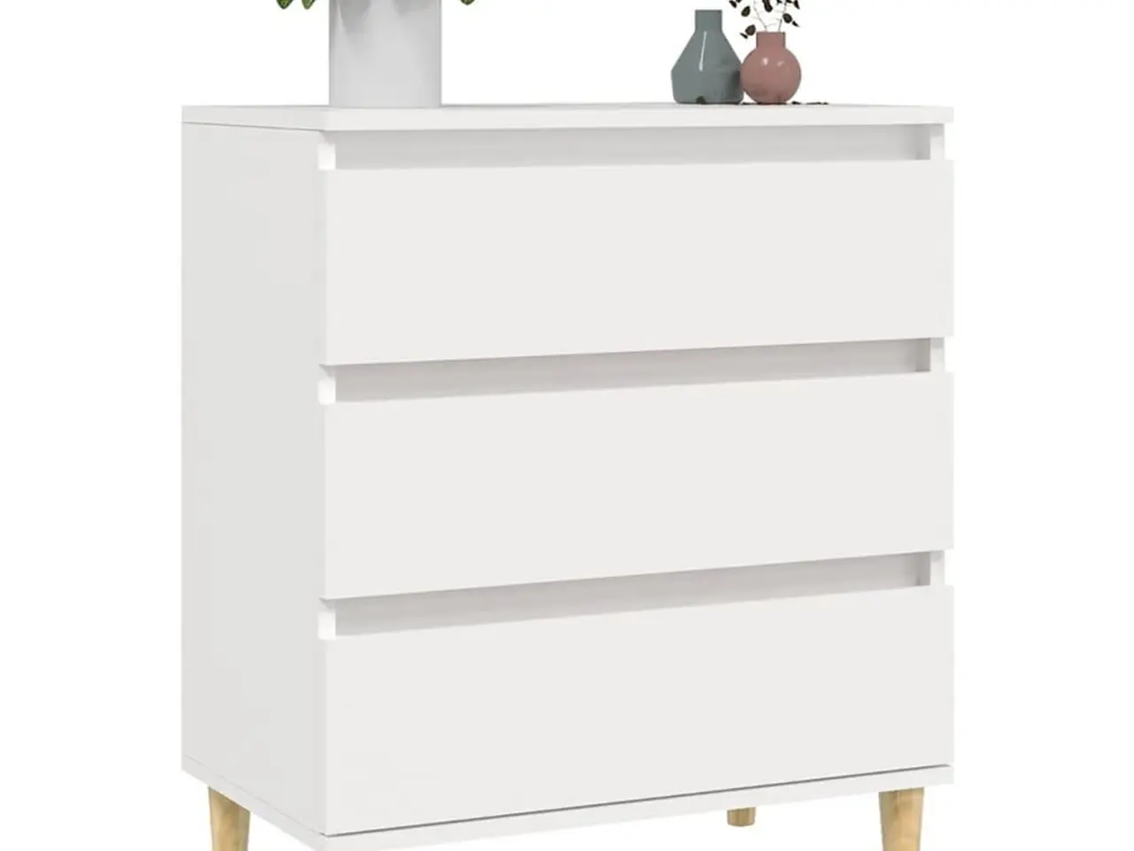 Billede 4 - Skænk med 3 skuffer 60 x 35 x 70 cm - hvid