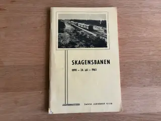 Skagensbanen 1890 - 24. juli - 1965