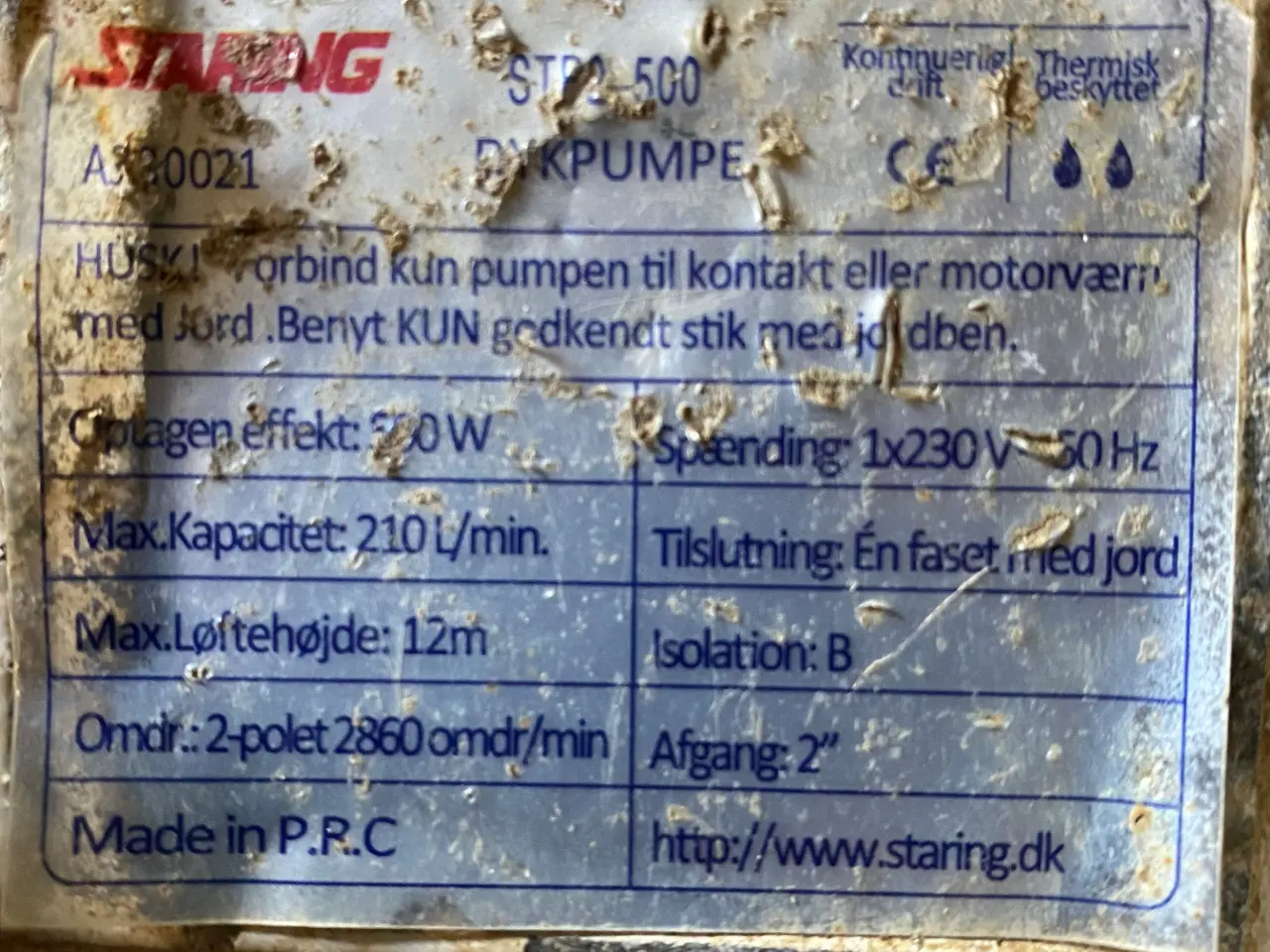 Billede 2 - Pumpe