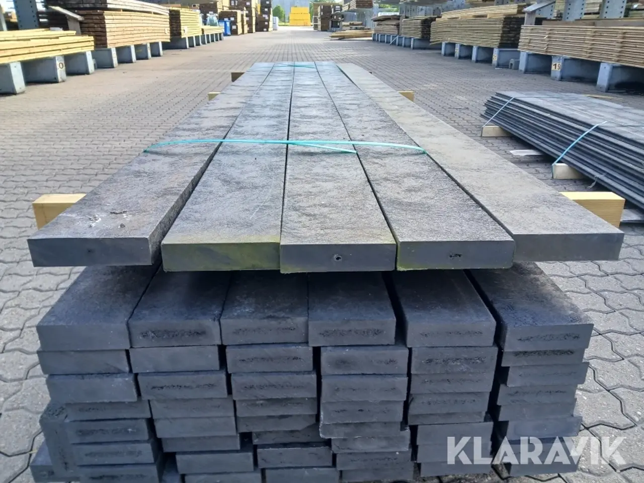 Billede 7 - Retextil brædder+planker Sort fremstillet af genbrugs materiale