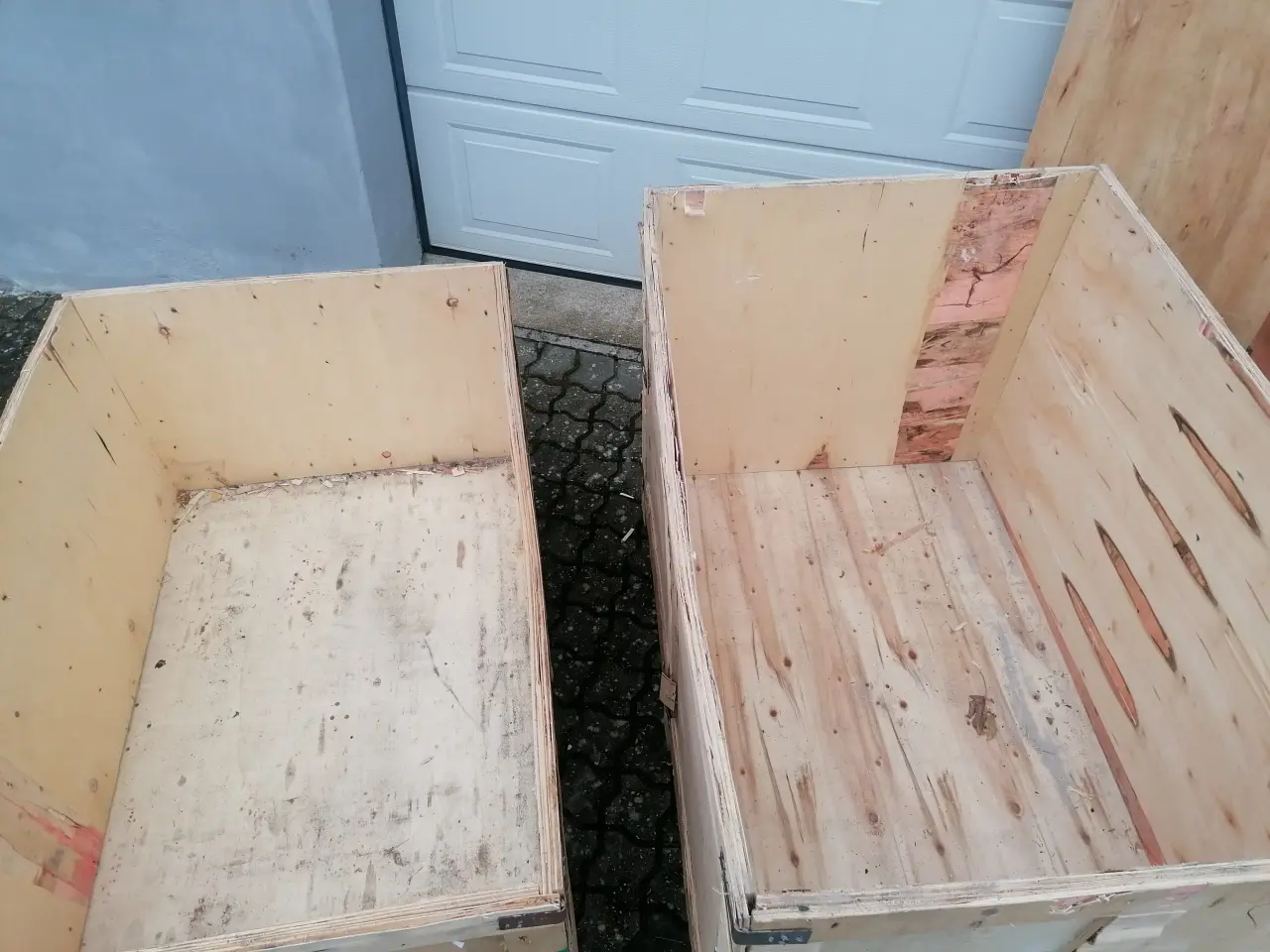 Billede 4 - Pallekasser ca. LxB 120x80 cm.Krydsfiner