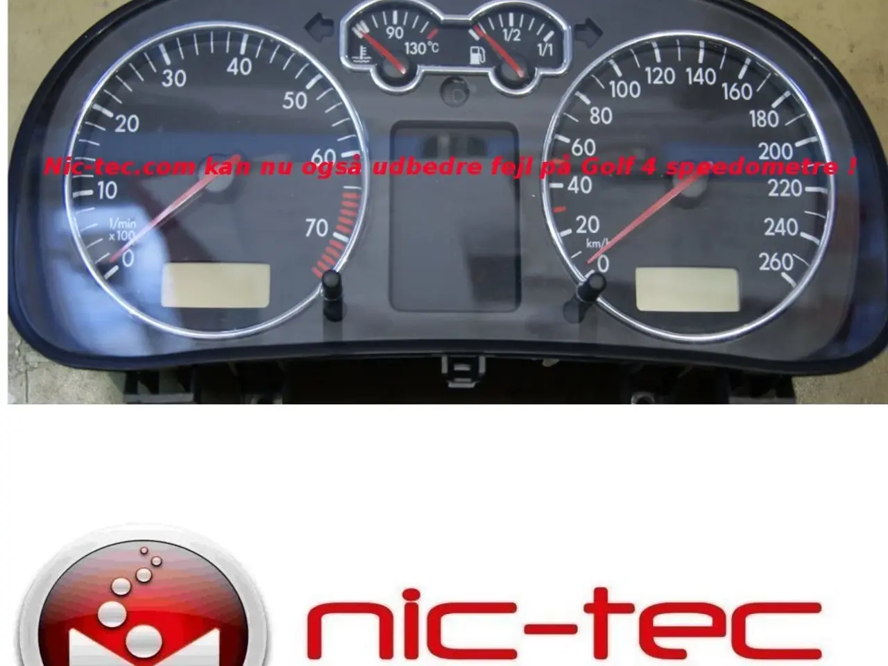 Billede 1 - Bora Speedometer / Kombi Instrument Rep.