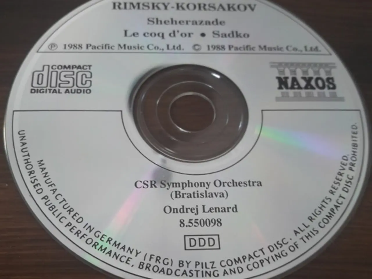 Billede 3 - Rimsky-Korsakov*, CSR… – Sheherazade – CD
