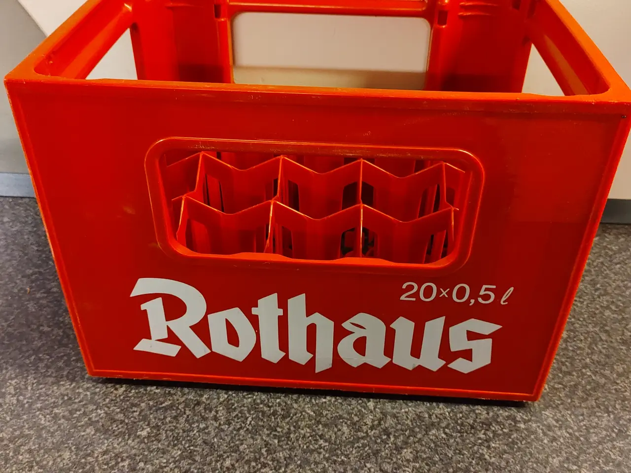 Billede 1 - Øl/sodavandskasse til 20 stk. ½ liter.