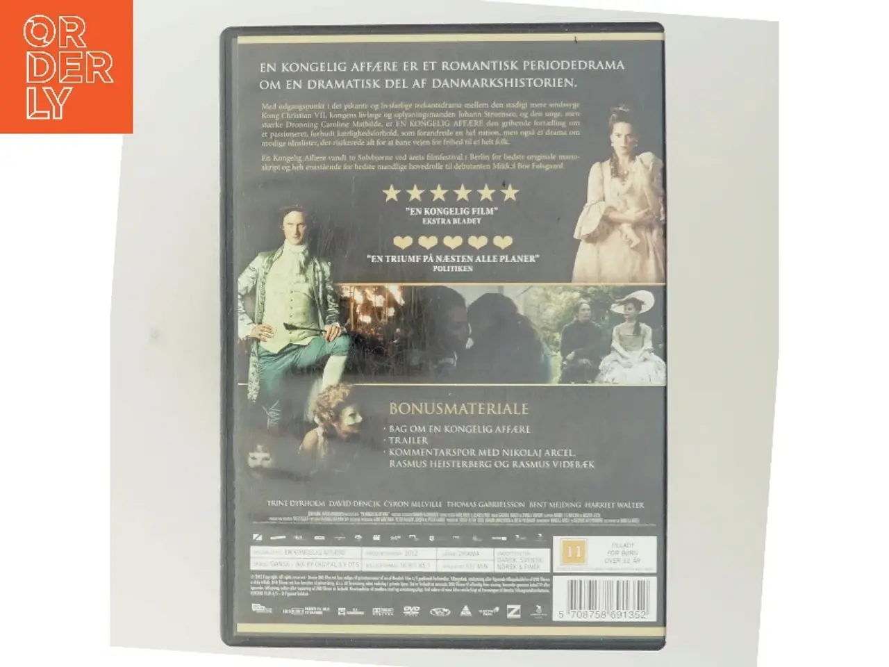 Billede 3 - En Kongelig Affære med Mads Mikkelsen (DVD)