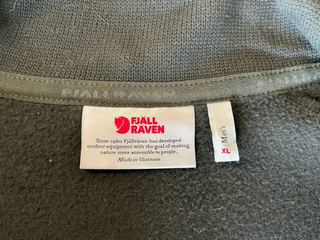 Billede 6 - Fjällräven Övik Fleece Zip Sweater M, str. XL