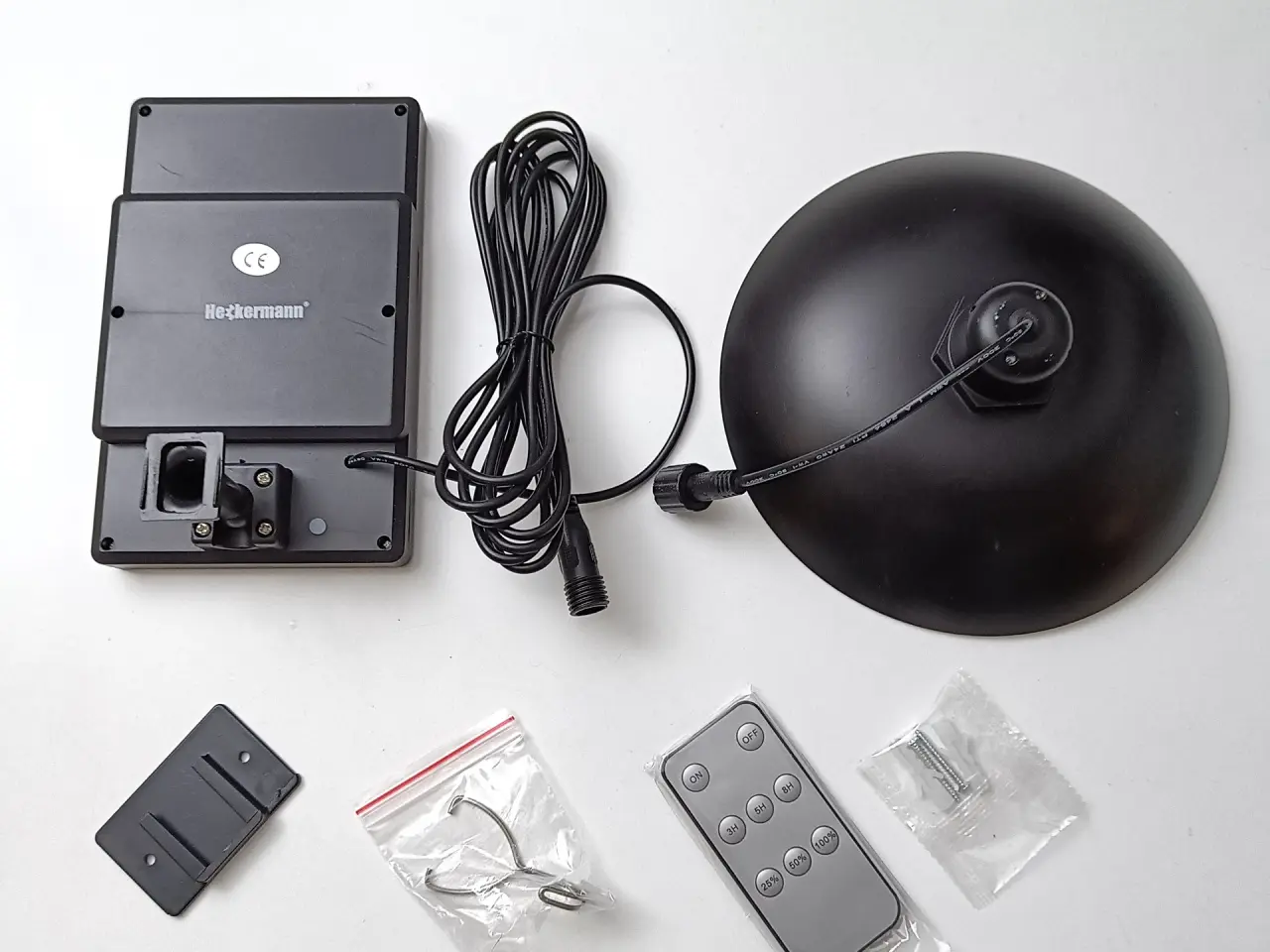 Billede 4 - NY! Hængende Solcelle LED Lampe + Fjernbetjening