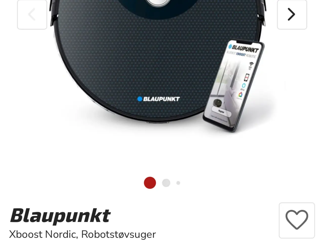 Billede 4 - Blaupunkt Xboost Nordic robotstøvsuger 