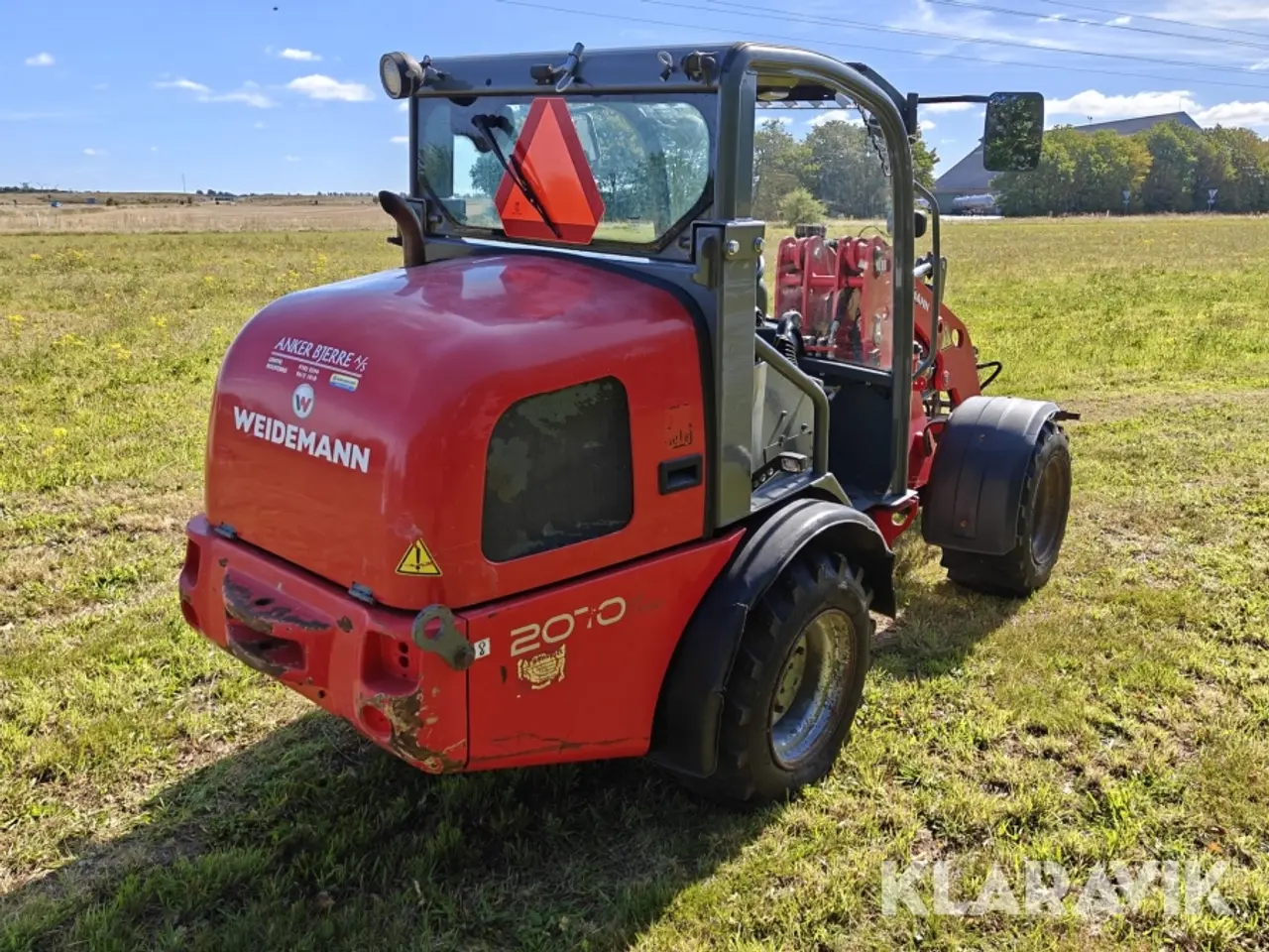Billede 3 - Minilæsser Weidemann 2070 CX50LP
