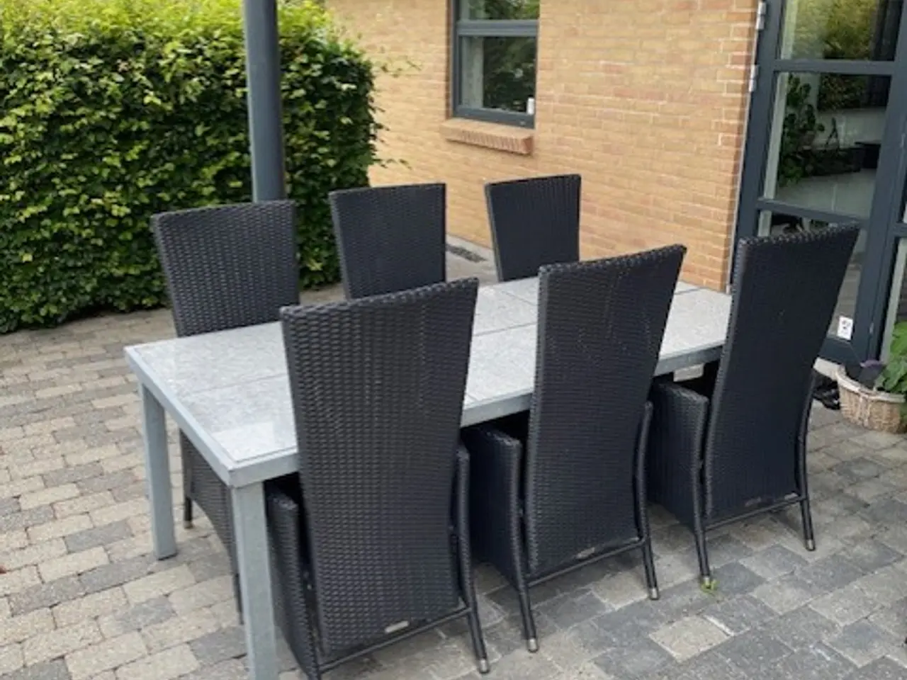 Billede 1 - Havestole Grå Polyrattan