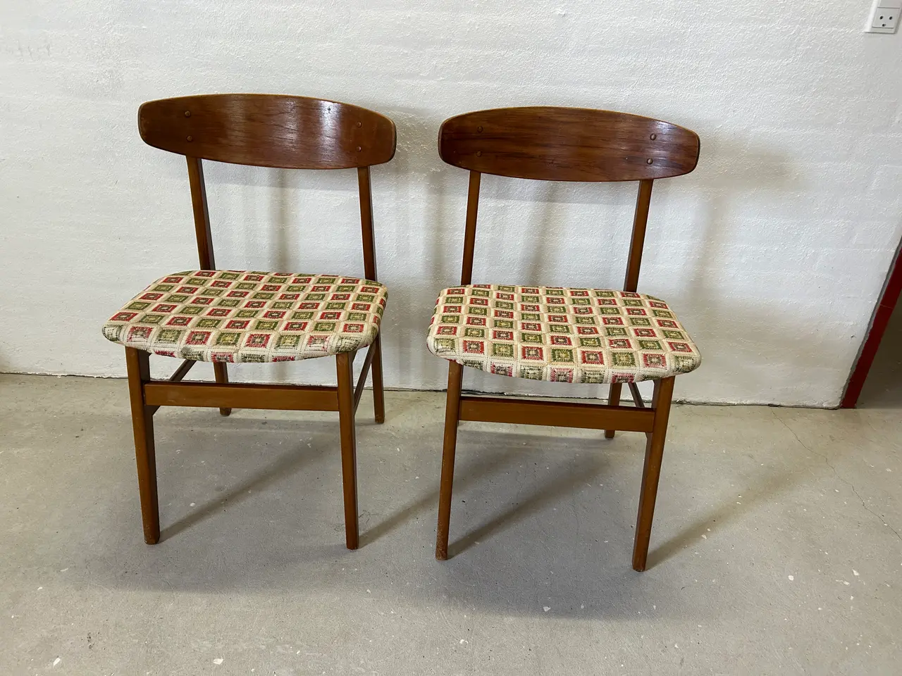 Billede 1 - 2 stk. Farstrup Model 210 spisebordsstole – Dansk 