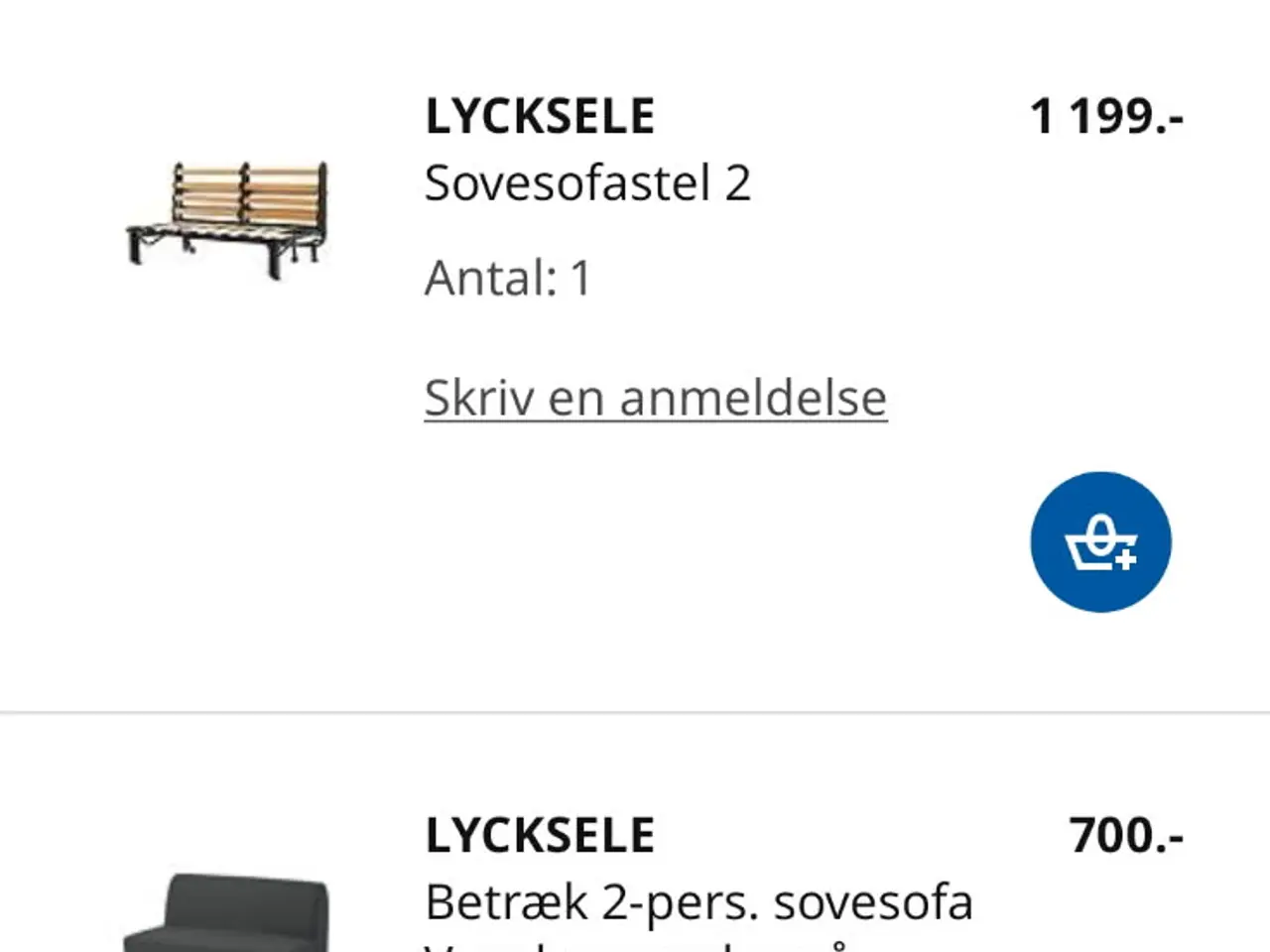 Billede 1 - sovesofa