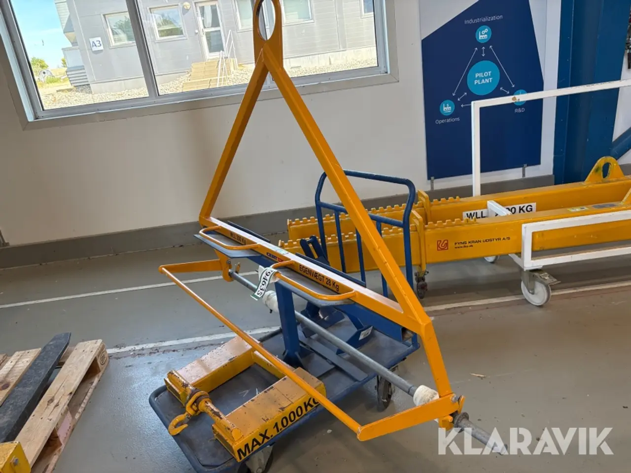 Billede 1 - Løfteåg Certex Lifting rail - 200kg