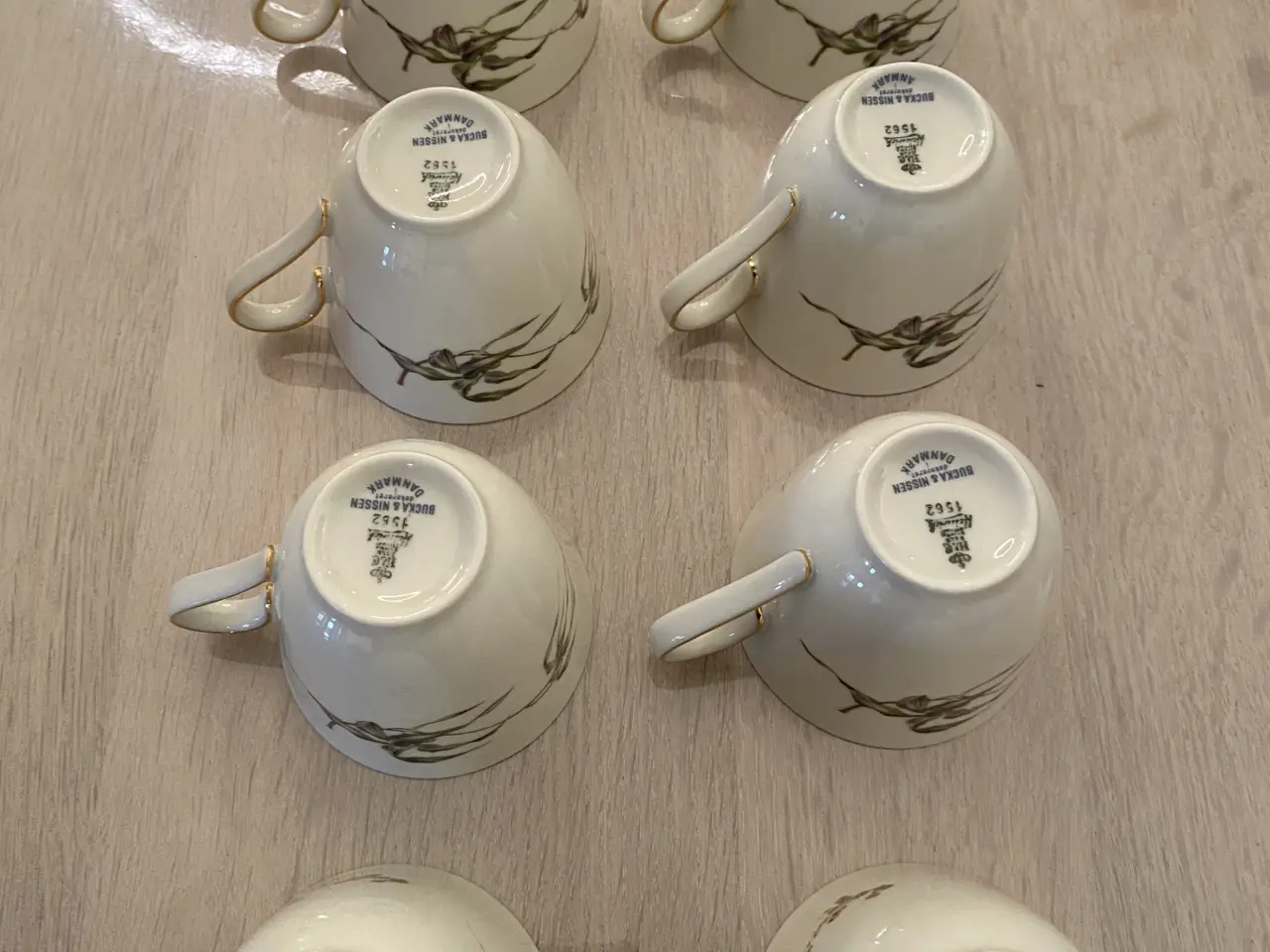 Billede 6 - Kaffestel H&G Heinrich Fajance 10 personer