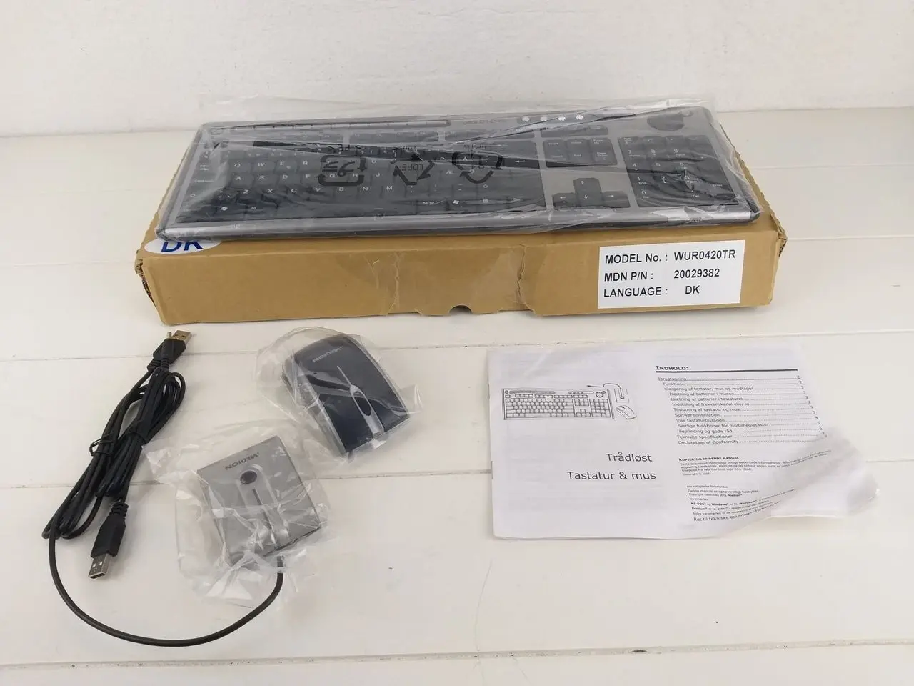 Billede 4 - Tastatur, Medion, WUR-0420-TR