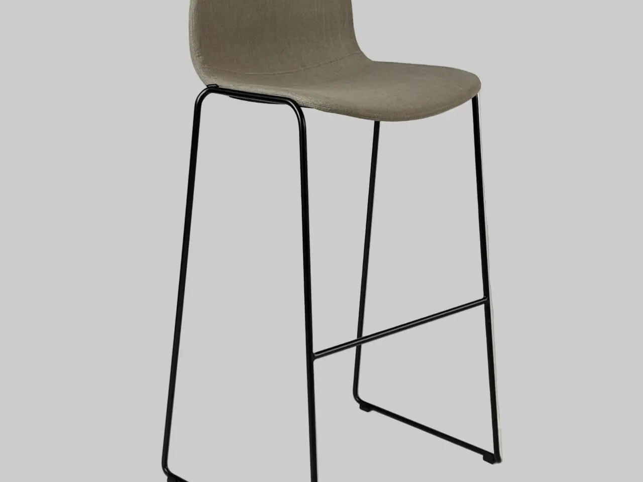 Billede 1 - Materia Neo Barstol – Beige/Sort Stel SH78cm