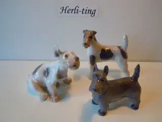 OPHØRSUDSALG hundefigurer B&G/KGL 1/2 pris