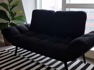 Sort sofa fra Beliani