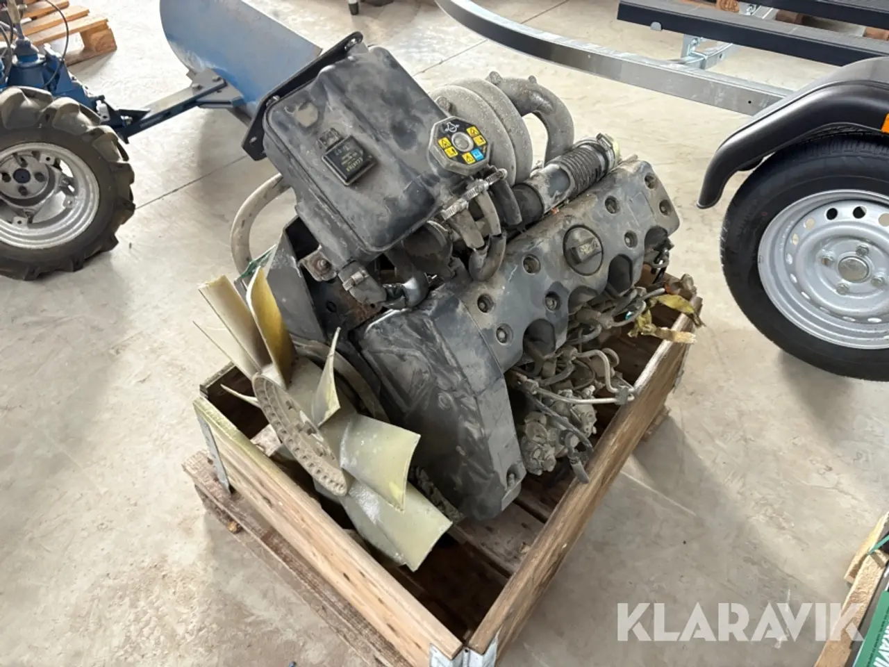 Billede 4 - Motor Yanmar 4-cylindret