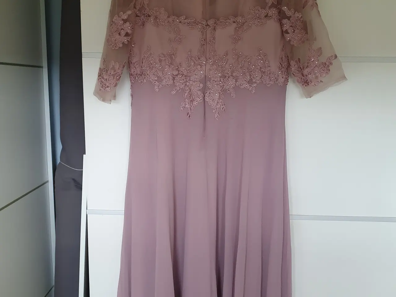 Billede 3 - "Brudens Mor " kjole i dusty rose