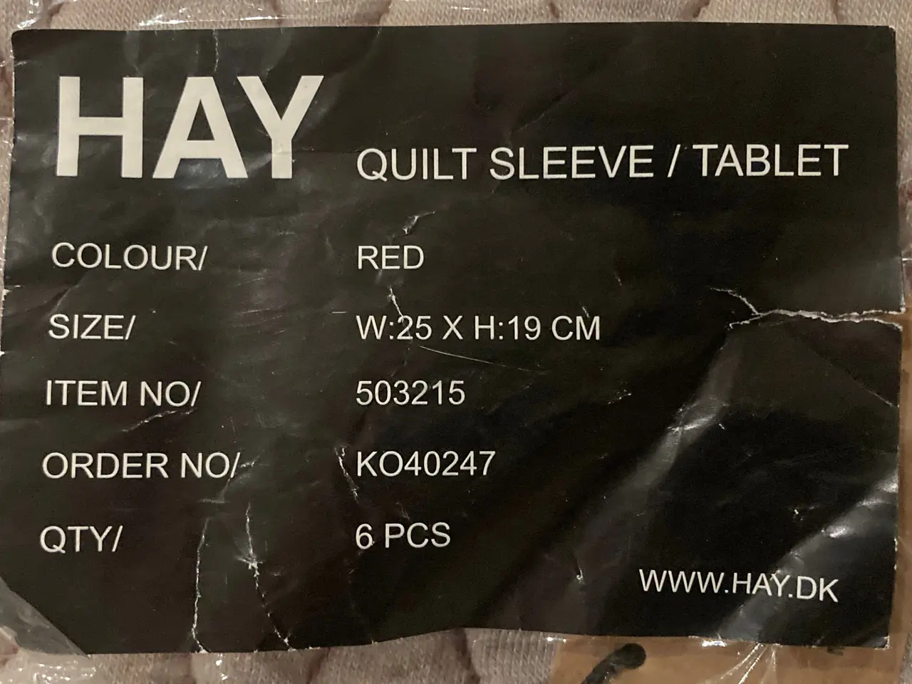 Billede 2 - HAY Sleeve